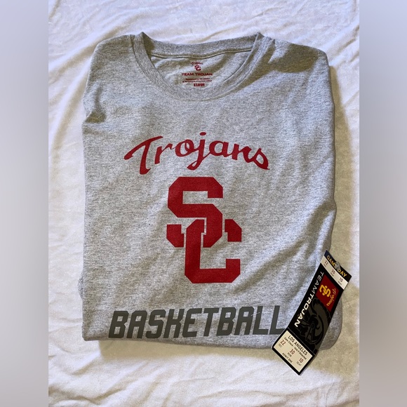 USC TROJANS BASKETBALL TSHIRT - Picture 2 of 2
